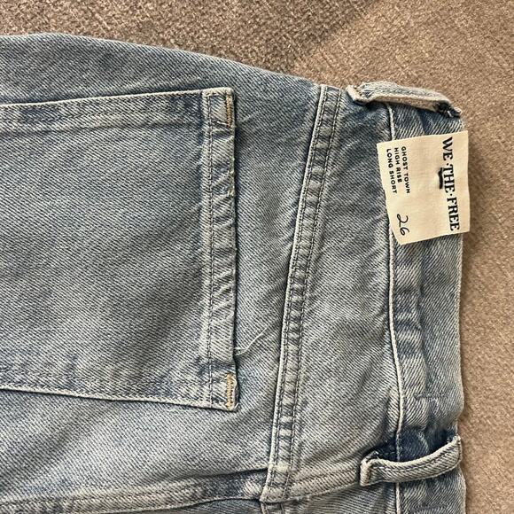 Free People We The Free Ghost Town Long Shorts NWT - Picture 6 of 9